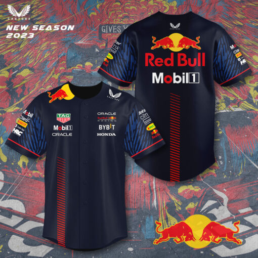 Red Bull Racing F1 baseball jersey WOAHTEE141023S2