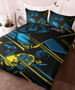 Valentino Rossi Abstract luxury bedding set WOAHTEE231023S11