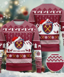 West Ham United Fc Ugly Sweater WOAHTEE111023S4