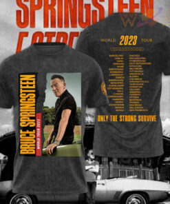 World Tour 2023 Bruce Springsteen T shirt WOAHTEE091023S7