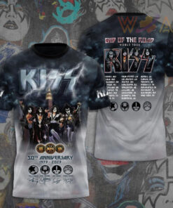 50th Anniversary Kiss Band T shirt WOAHTEE221123S3