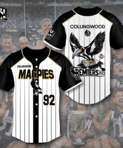 AFL Premiers Collingwood FC baseball jersey WOAHTEE031123S2