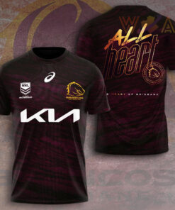 Brisbane Broncos all heart T shirt WOAHTEE131123S1