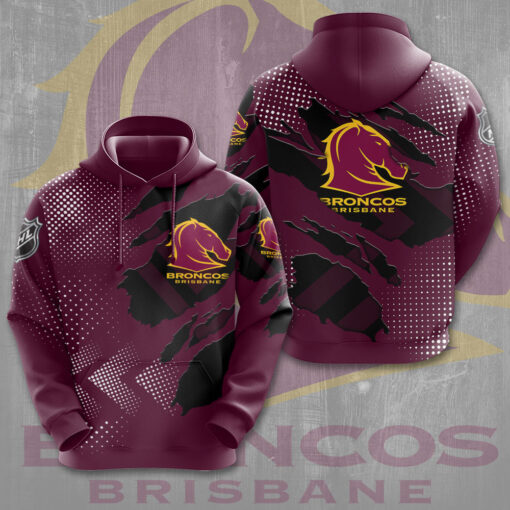 Brisbane Broncos hoodie WOAHTEE201123