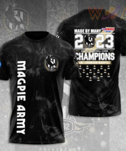 Collingwood Magpies 2023 T shirt WOAHTEE111123S1