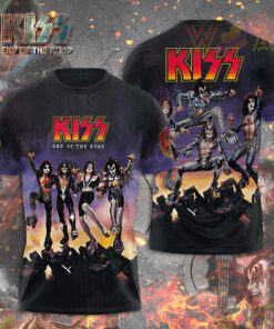 End of the Road Kiss Band T shirt WOAHTEE271123S4