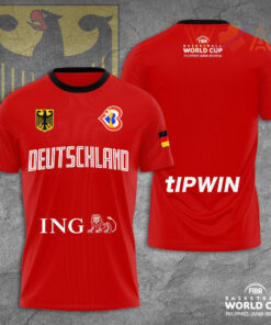 Germany Mens National Basketball Team T shirt WOAHTEE231123S4