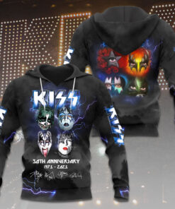 Kiss Band 50TH Anniversary Hoodie WOAHTEE131123S2