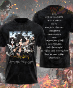 Kiss Band Monster T shirt WOAHTEE271123S2