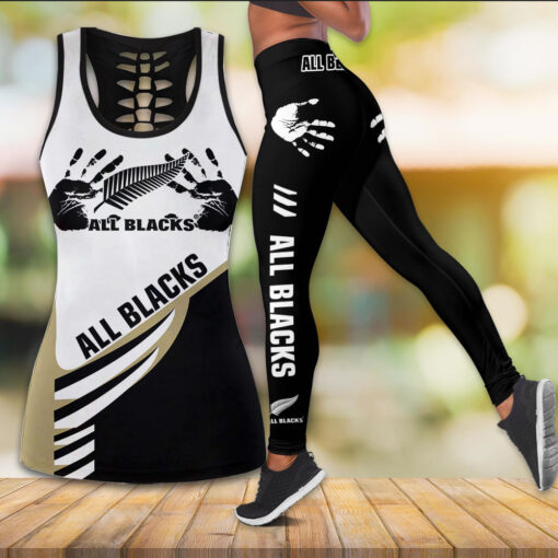 New Zealand X Rugby World Cup Tank Top Leggings set WOAHTEE171123S1
