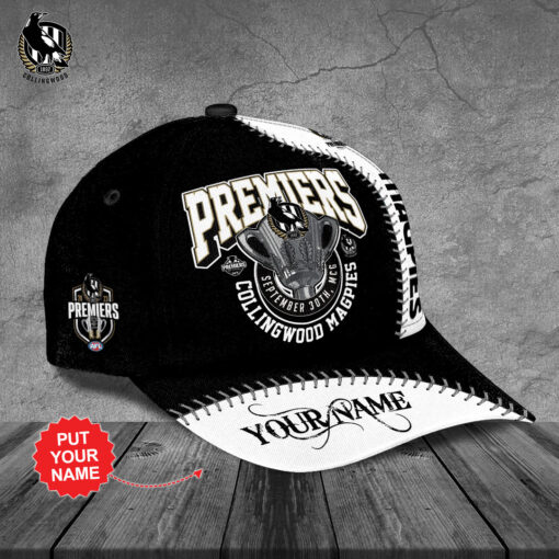 Personalized AFL Premiers Collingwood FC Hat Cap WOAHTEE031123S3R