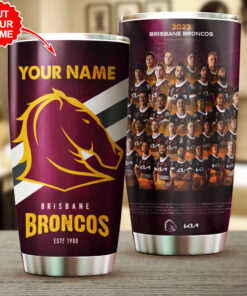 Personalized Brisbane Broncos Tumbler Cup WOAHTEE091123S6A
