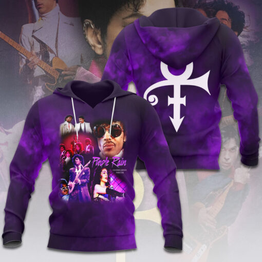 Prince Purple Rain Hoodie WOAHTEE1223SK
