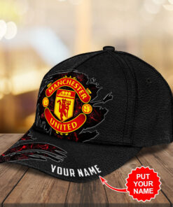 Custom Manchester United Cap WOAHTEE0124C