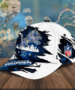 Detroit Lions Hat NFL Caps WOAHTEE0124SM R