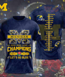 Michigan Wolverines Football T shirt WOAHTEE0124SW