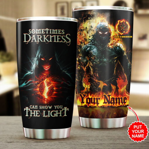 Personalized Disturbed Tumbler Cup WOAHTEE0124G
