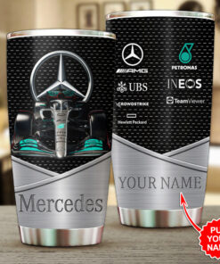 Personalized Mercedes AMG Petronas F1 Tumbler Cup WOAHTEE0124ZP
