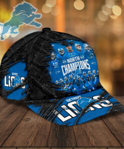 Detroit Lions North Champions Hat NFL Caps WOAHTEE0224C