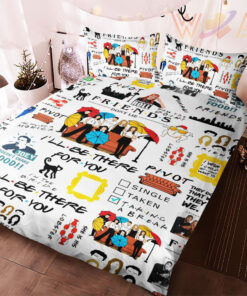 Friends bedding set duvet cover pillow shams WOAHTEE0224A IMAGE