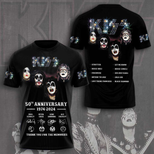 Kiss Band T shirt WOAHTEE0224ST