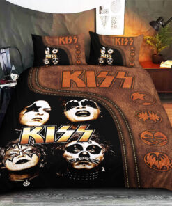 Kiss Band bedding set duvet cover pillow shams WOAHTEE0224Z