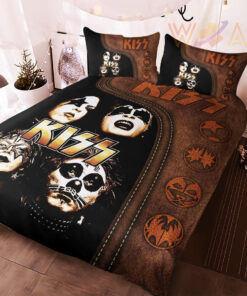 Kiss Band bedding set duvet cover pillow shams WOAHTEE0224Z IMAGE