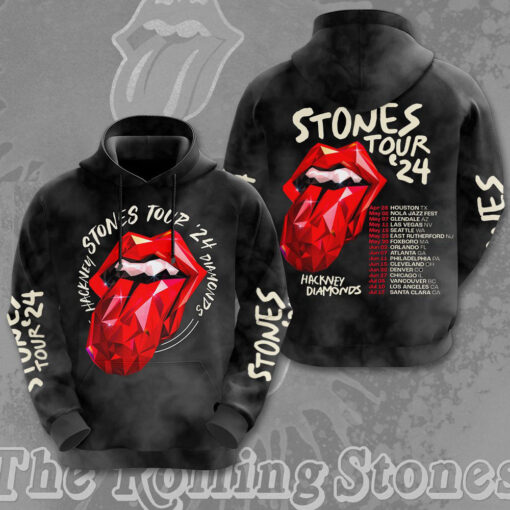 The Rolling Stones Tour 2024 Hoodie WOAHTEE0224SY