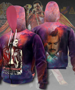 Freddie Mercury Zip up Hoodies WOAHTEE0324SU