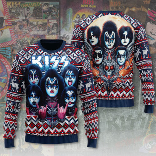 Kiss Band Sweater WOAHTEE0324SD