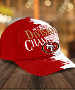 San Francisco 49ers Red White Hat NFL Caps WOAHTEE0324X R