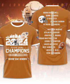 Texas Longhorns sugar bowl T shirt WOAHTEE0324ZO
