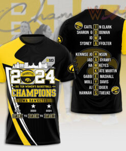 Iowa Hawkeyes Womens Basketball T shirt OVS0424VD