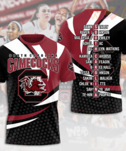 South Carolina Gamecocks NBA T shirt WOAHTEE0424ZZ
