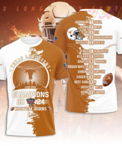 Texas Longhorns Football T shirt WOAHTEE0424E