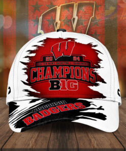 Wisconsin Badgers Mens Basketball Cap WOAHTEE0424S