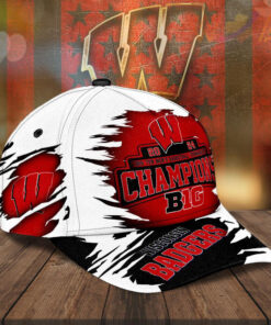 Wisconsin Badgers Mens Basketball Cap WOAHTEE0424S L