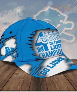 Detroit Lions Cap WOAHTEE0524ZB L
