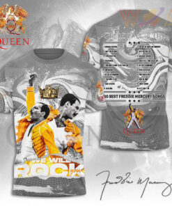 Freddie Mercury T shirt WOAHTEE0524SM
