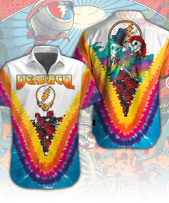 Grateful Dead Short Sleeve Dress Shirt WOAHTEE0524SP