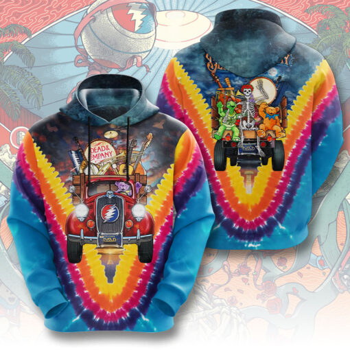 Grateful Dead Tie Dye Hoodie WOAHTEE0524SS