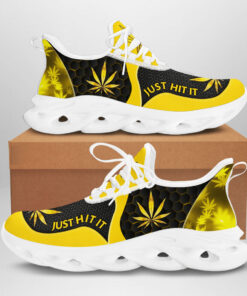 Just Hit It yellow sneakers WOAHTEE0524ZT Design 02