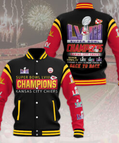 Kansas City Chiefs Back to Back varsity jacket WOAHTEE0524ZM