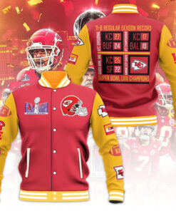 Kansas City Chiefs Super Bowl varsity jacket WOAHTEE0524ZD