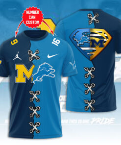 Personalized Michigan Wolverines Football T shirt WOAHTEE0524SH