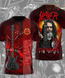 Slayer x Tom Araya T shirt WOAHTEE0524R