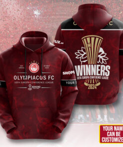 Customized Olympiacos Hoodie WOAHTEE0624SN