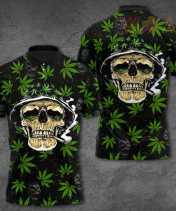 Just Hit It 420 Polo shirt WOAHTEE0624C