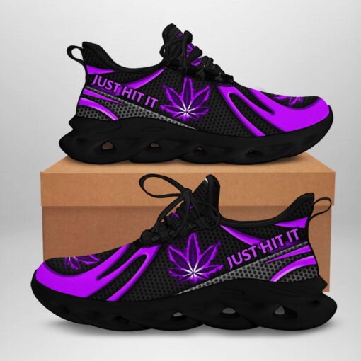 Just Hit It purple sneakers WOAHTEE0624J Design 02