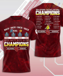 Oklahoma Sooners 2024 T shirt WOAHTEE0624Z